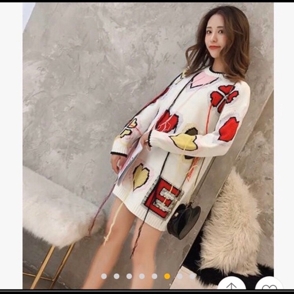 SALE❤️❣️Valentines Luxury Chic Sweater Dress!❤️❣️ - Picture 5 of 13